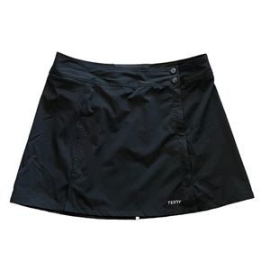 Terry Precision Black Bicycle Skirt Size XL